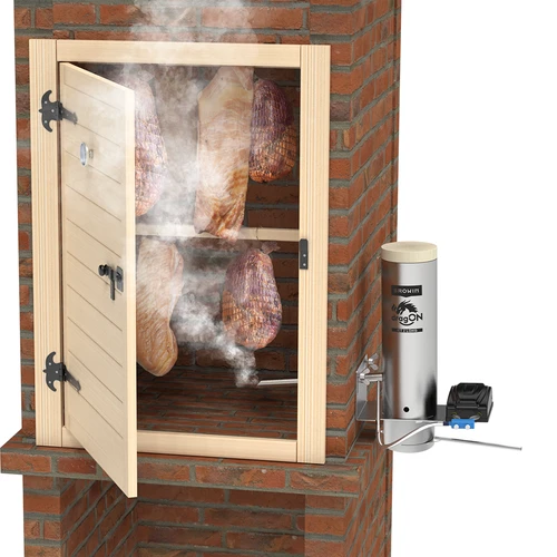 dragON-kit för rökskåp - IQ-moduler med Wi-Fi och rökgenerator JET 2 LONG med asklåda - 19