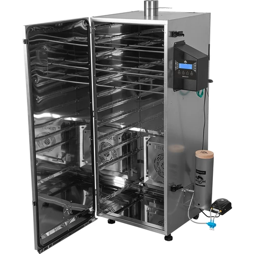 dragON rökskåp i stål 220 L, IQ – med Wi‑Fi-styrenhet - 3