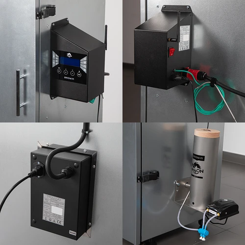 dragON rökskåp i stål 220 L, IQ – med Wi‑Fi-styrenhet - 5