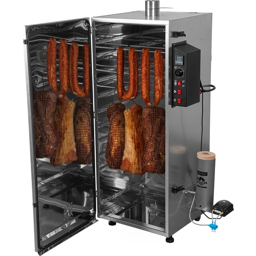 dragON rökskåp i stål 220 L – med digital styrning - 4