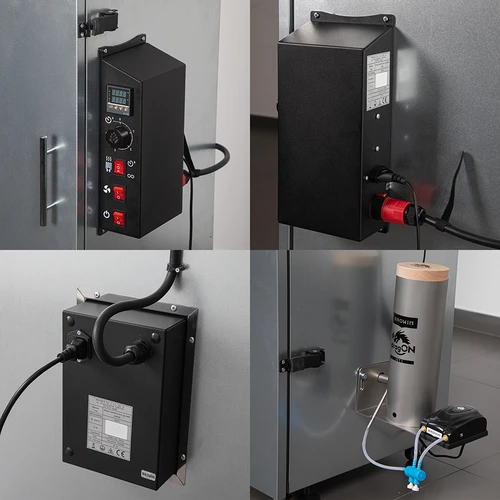 dragON rökskåp i stål 220 L – med digital styrning - 5