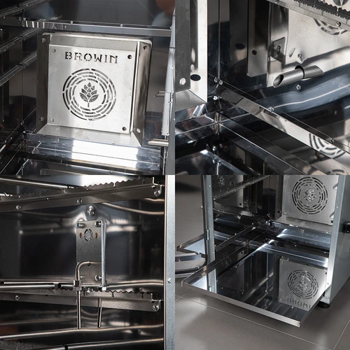 dragON rökskåp i stål 220 L – med digital styrning - 6