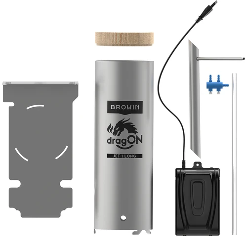 dragON-set för rökskåp – IQ-moduler med Wi‑Fi och rökgenerator JET 1 LONG - 6