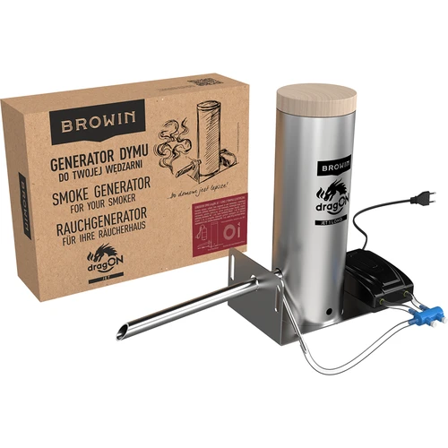 dragON-set för rökskåp – IQ-moduler med Wi‑Fi och rökgenerator JET 1 LONG - 21
