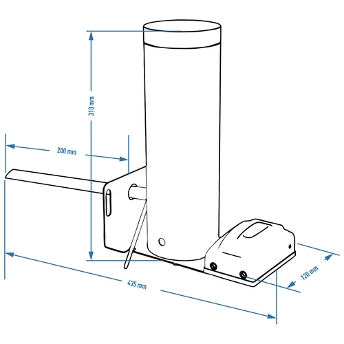 dragON-set för rökskåp – IQ-moduler med Wi‑Fi och rökgenerator JET 1 LONG - 10