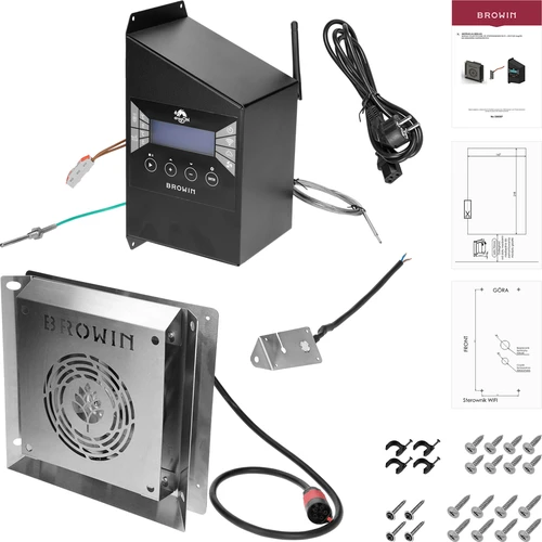 dragON-set för rökskåp – IQ-moduler med Wi‑Fi och rökgenerator JET 1 LONG - 2