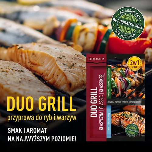 Duo Grill Klassisk för fisk och grönsaker - 2 i 1 kryddblandning, 2 x 12 g - 5