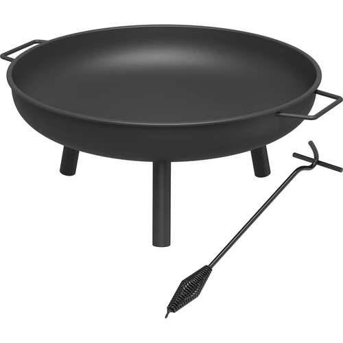 Eldstadssats fi 58 cm och eldgaffel-handtag för gryta eller gjutjärnslock