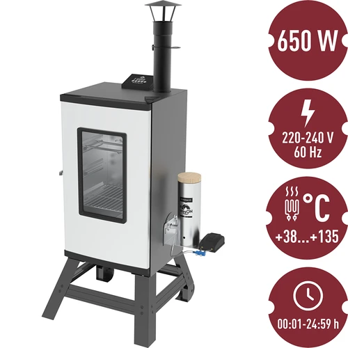 Elektrisk rök dragON med mobil bas och rengöringsvätska - 24