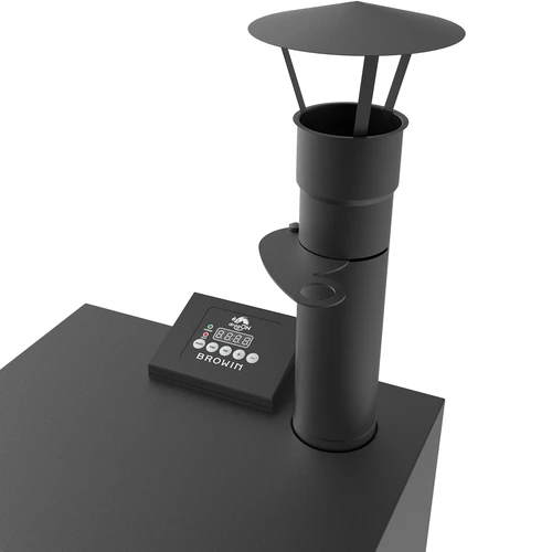 Elektriskt rökskåp – dragON med rökgenerator, digitalt, 65 L - 18