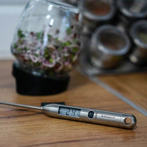 Elektronisk kökstermometer (-40°C till +300°C) i stål - 3
