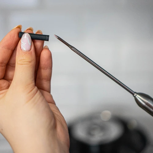 Elektronisk kökstermometer (-40°C till +300°C) i stål - 5