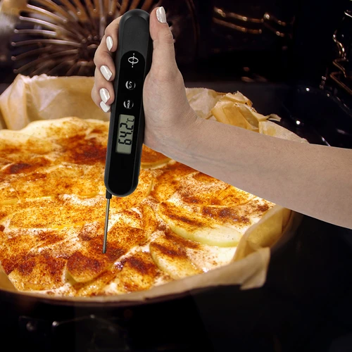 Elektronisk kökstermometer laddad manuellt - 12