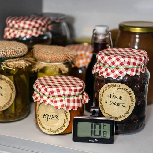 Elektronisk kylskåpstermometer (-20°C till +50°C) - 4