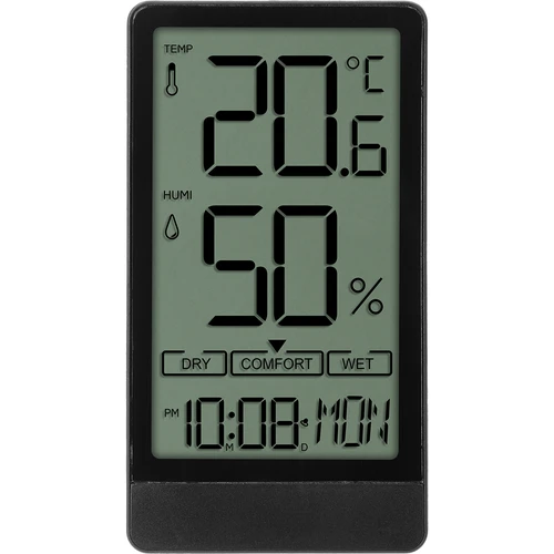 Elektronisk rumstermometer från Soens, svart - 2