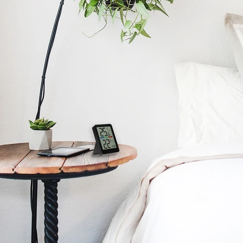 Elektronisk rumstermometer, svart - 14