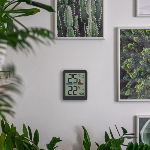 Elektronisk rumstermometer, svart - 15