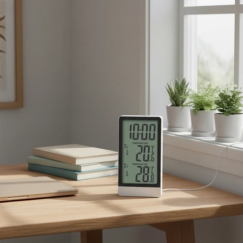 Elektronisk termometer från Soens – med sond, vit - 7