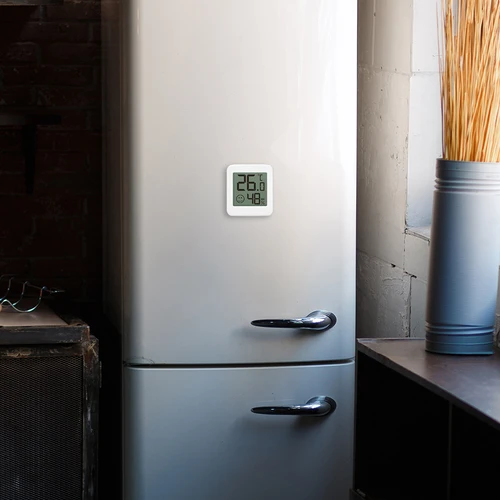 Elektronisk termometer med komfortindikator, vit - 12