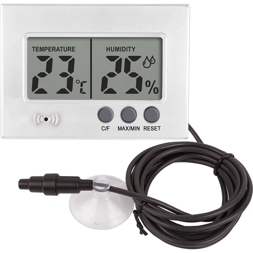 Elektronisk termometer och hygrometer för terrarium (0°C till +50°C) 5cm