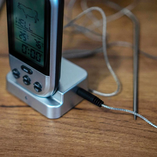 Elektronisk trådlös kökstermometer med sond (0°C till 250°C) - 6