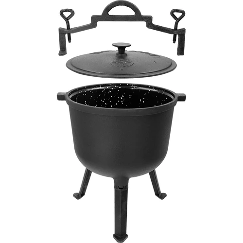 Emaljerad gryta, 10l, gjutjärn - 2