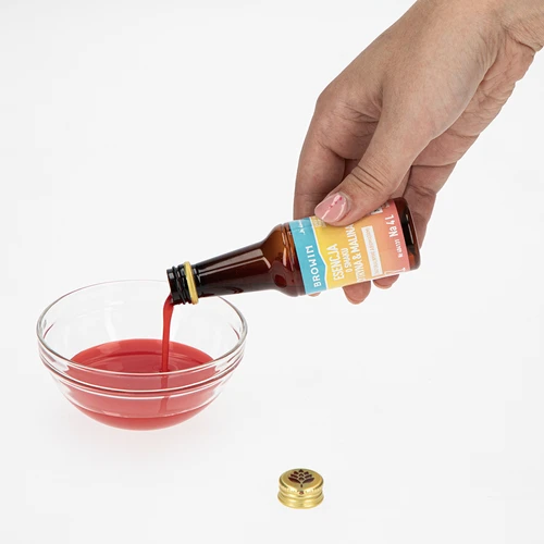 Essens med citron-hallon smak - 40 ml, för 4L - 6