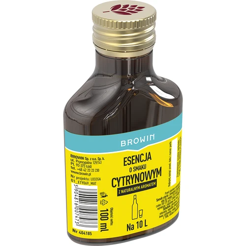 Essens med citronsmak med naturlig arom för 10 L - 100 ml - 2