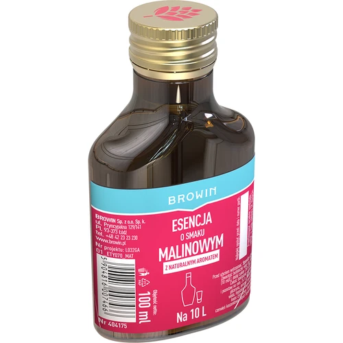 Essens med hallonsmak med naturlig arom för 10 L - 100 ml - 2