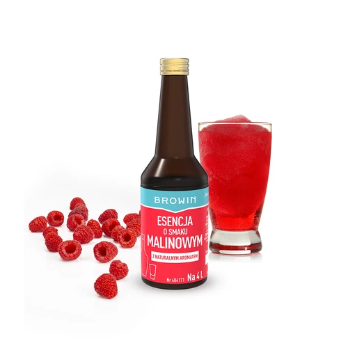 Essens med hallonsmak med naturlig arom för 4 L - 40 ml - 3