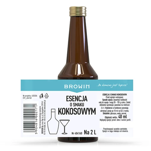 Essens med kokossmak för 2 L - 40 ml - 5