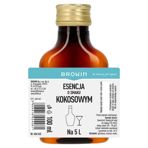 Essens med kokossmak, för 5 L - 100 ml - 4