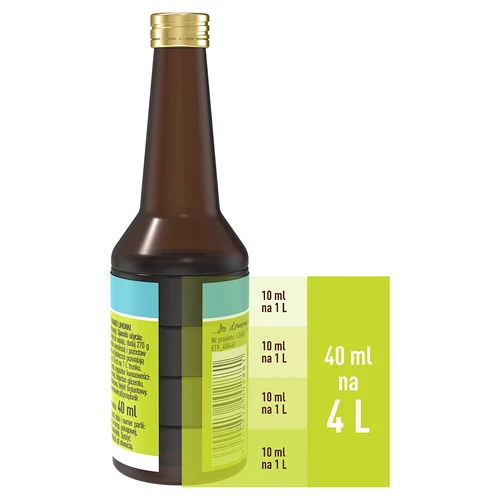 Essens med Limesmak för 4 L - 40 ml - 6