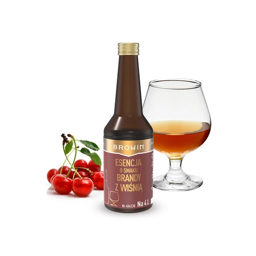 Essens med smak av brandy med körsbär 40 ml för 4 l - 3