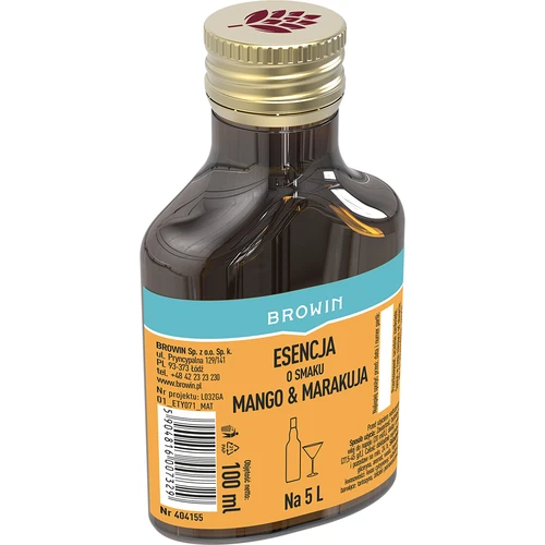 Essens med smak av mango & passionfrukt för 5 L, 100 ml - 2