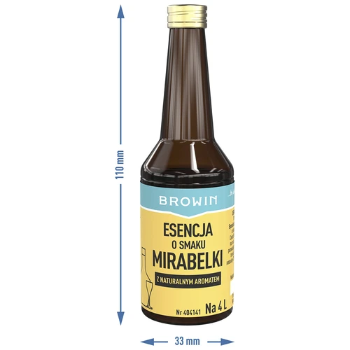 Essens med smak av mirabell 40 ml - 6