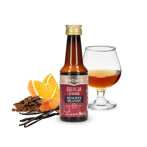 Essens med smak av Reserve Brandy, 40 ml, för 4 L - 3