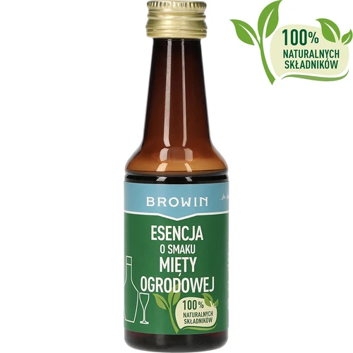 Essens med smak av trädgårdsmynta, för 4 L, 40 ml
