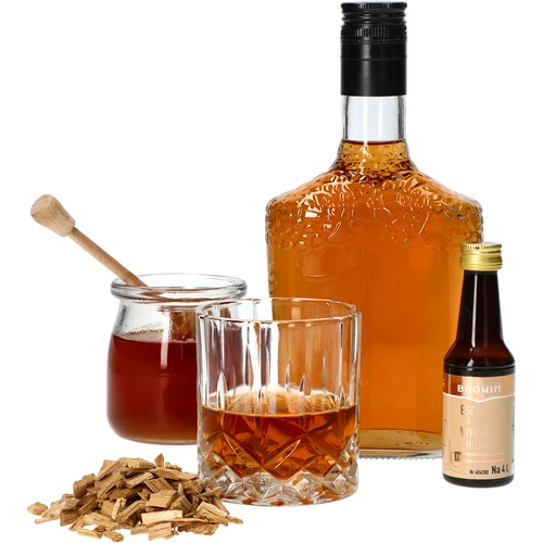 Essens med smak av Whiskey Honey för 4 L - 40 ml - 4