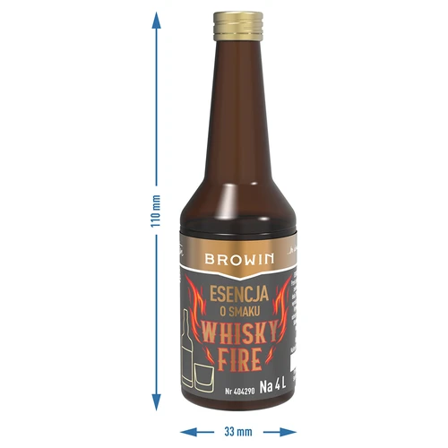 Essens med Whisky Fire-smak för 4 L, 40 ml - 7