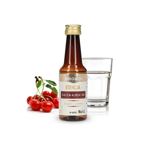 Essens Sauer-Kirsche - Klar Körsbär, 40 ml, för 4 L - 3