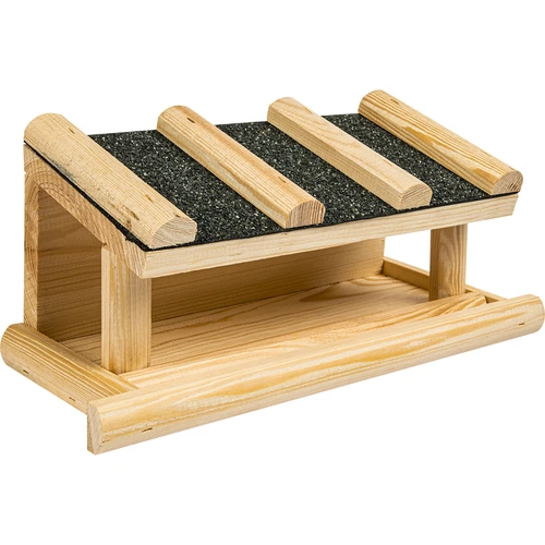 Fågelmatare med enkel lutning