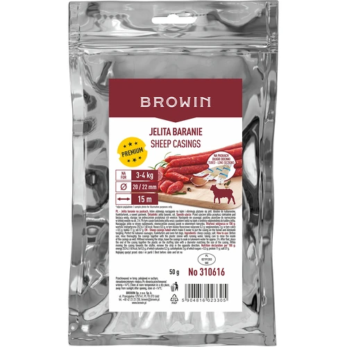 Fårtarmar på remsor 20/22, 15 m