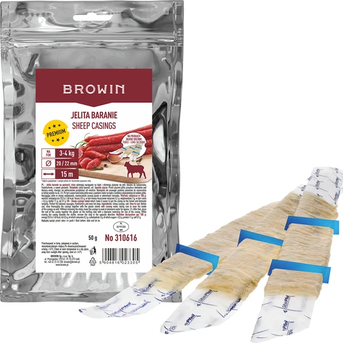 Fårtarmar på remsor 20/22, 15 m - 3