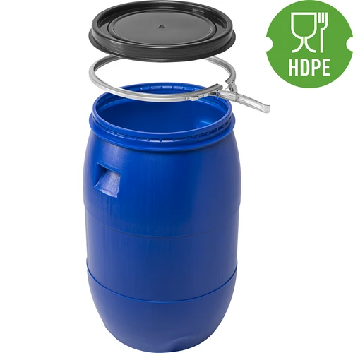 Fat för kål 85 L, med tryckring, blått, Sterk - 3