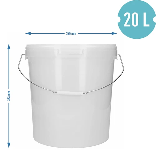 Fermenteringsbehållare 20 L med lock - 4