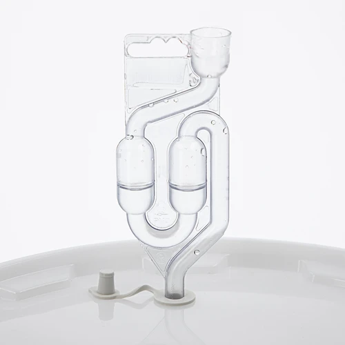 Fermenteringsbehållare 30L med tryck, kran och 3 rör - 10