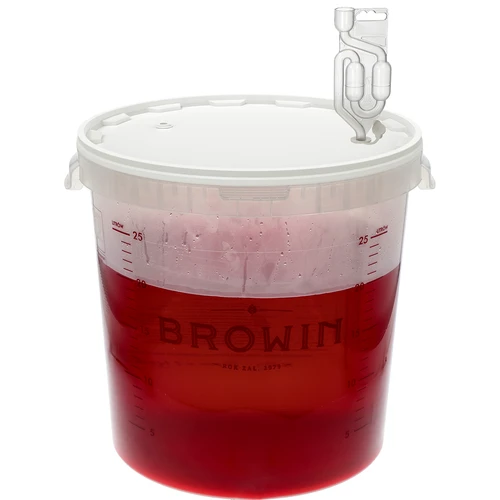 Fermenteringsbehållare 30L med tryck och 3 rör - 5