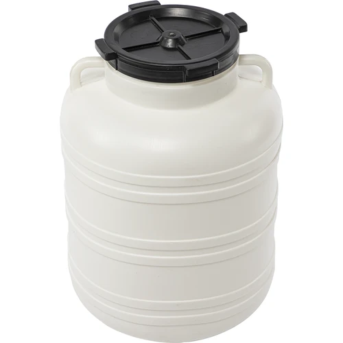 Fermenteringstunna 60 L - vit, med handtag