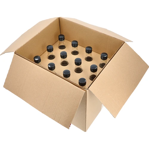 Flaska 0,5 L med skruvlock och tryck starkt Vatten - 6